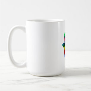 Mermaid Garden Hamsa Art Kaffeetasse
