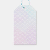 Mermaid Gastgeschenk Tags Geschenkanhänger (Rückseite)