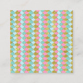 Mermaid Geburtstagsparty-Umschließungskarte Begleitkarte (Rückseite)