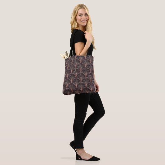 Mermaid/Geometrie Tasche (Am Model)