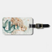 Mermaid Gepäckanhänger (Vorderseite horizontal)