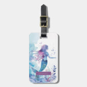 Mermaid Gepäckanhänger (Vorderseite vertikal)