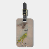 Mermaid Gepäckanhänger (Vorderseite vertikal)