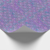 Mermaid Geschenkpapier für Mädchen Frauen Kinder (Ecke)