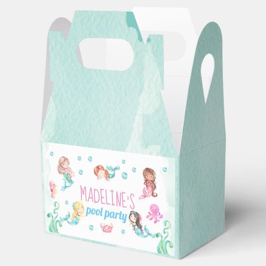 Mermaid Geschenkschachtel (Geöffnet)