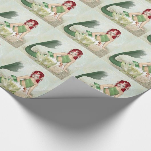 Mermaid Gift Wrap, Packpapier Rolle (Ecke)