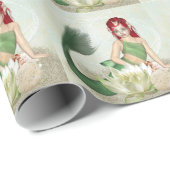 Mermaid Gift Wrap, Packpapier Rolle (Rolleneckpunkt)