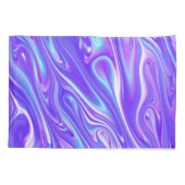 Mermaid Giggles Abstrakt Kissenbezug (Rückseite)