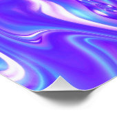 Mermaid Giggles Abstrakt Poster (Ecke)