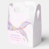 Mermaid Girl 1. Geburtstag Party Geschenkschachtel (Geöffnet)