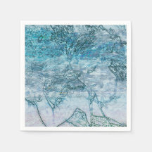 Mermaid Girl Aquamarin Green Blue Nautical Ocean W