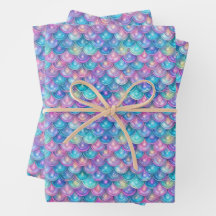 Mermaid Girl Birthday Lila Pink