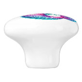 Mermaid Girl Keramik Knob Keramikknauf (Seitenansicht)