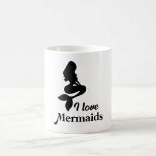 Mermaid Girl Mermaids Niedlich Sea Funny Geburtsta Kaffeetasse
