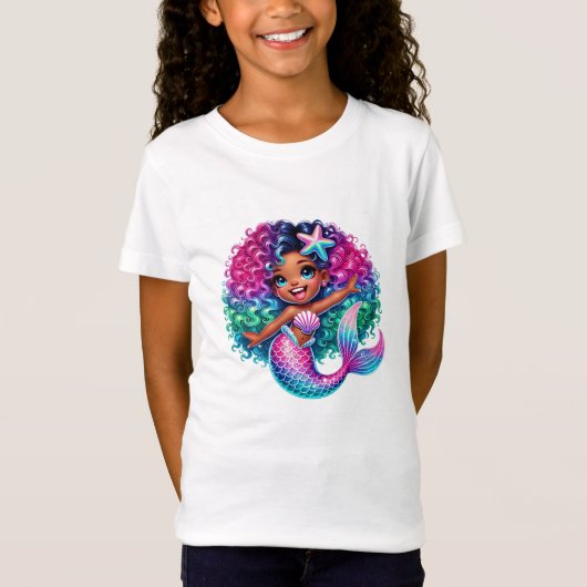 Mermaid Girl T - Shirt (Vorderseite)