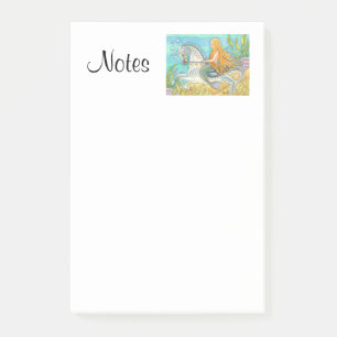 MERMAID GIRL & UNICORN MERHORSE 3M Post-it® Notes Post-it Klebezettel