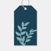 Mermaid Girls Birthday Party Geschenkanhänger (Rückseite)