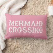 Mermaid Girls Nursery Bedroom Decor Pillow Lendenkissen (Decke)