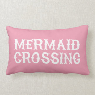 Mermaid Girls Nursery Bedroom Decor Pillow Lendenkissen