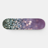 Mermaid Glitter Bokeh Glam 1 Skateboard (Horizontal)