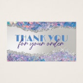 Mermaid Glitzer-Nachfolgekarte (Vorderseite)