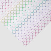 Mermaid Glitzer Pattern Seidenpapier (Ausschnitt)