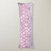 Mermaid Glitzer Scales #2 Seitenschläferkissen (Vorderseite Vertikal)