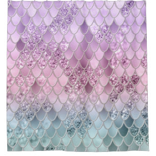 Mermaid Glitzer Scales #2a (Imitate Glitzer) #shin Duschvorhang