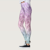 Mermaid Glitzer Scales #2a (Imitate Glitzer) #shin Leggings (Links)