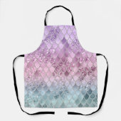 Mermaid Glitzer Scales #2a (Imitate Glitzer) #shin Schürze (Vorderseite)