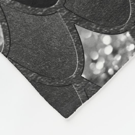 Mermaid Glitzer Scales #7 (Imitats Glitzer) #shiny Fleecedecke (Ecke)