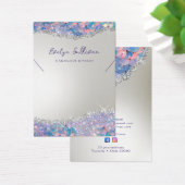 Mermaid Glitzer Sequenzenkette-Display-Karte (Schreibtisch)