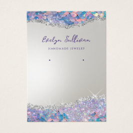 Mermaid Glitzer Sequenzer Schmuckkarte