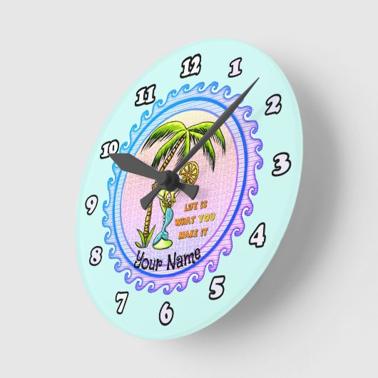 Mermaid Good Life Uhr (Winkel)