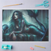 Mermaid Goth Tissue Paper Seidenpapier (Basteln)