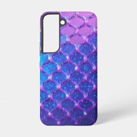 Mermaid Gradient und Starry Sky Phone Case Samsung Galaxy Hülle (Rückseite)