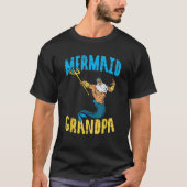 Mermaid Grandpa Neptune Family Security Matching P T-Shirt (Vorderseite)