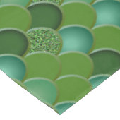 Mermaid Green Warrior Tablecloth Tischdecke (Schrägansicht)