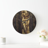 Mermaid Große Wanduhr (Zuhause)