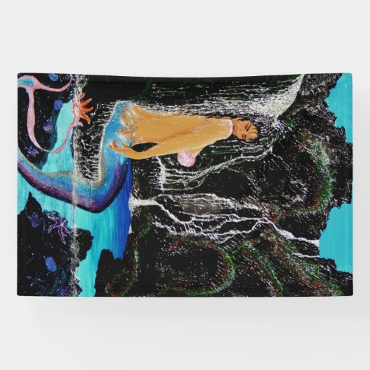 Mermaid Grotto Dusche Banner (Horizontal)