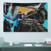 Mermaid Grotto Dusche Banner (Messe)
