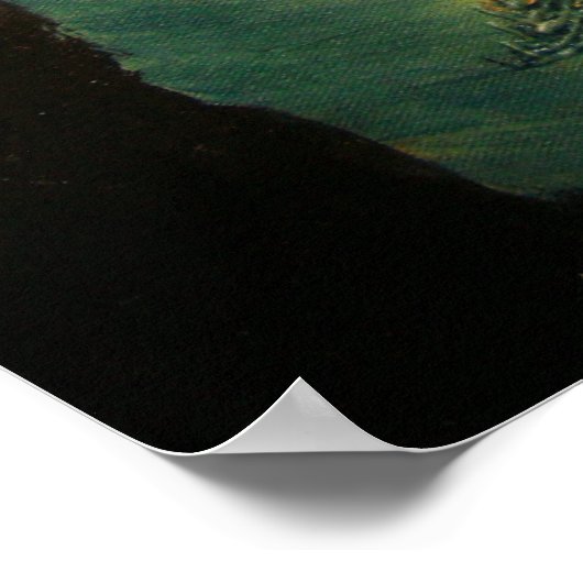 Mermaid Grotto Liebe Poster (Ecke)