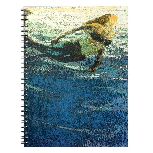 Mermaid grüßt die Morgendämmerung Notizblock (Vorderseite)