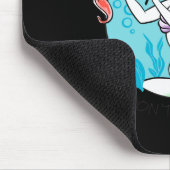 Mermaid Hair Dont Care  Mousepad (Ecke)