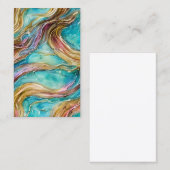 Mermaid Hair Graphic Visitenkarte (Vorne/Hinten)