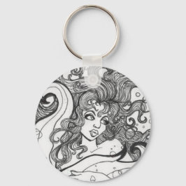 Mermaid Hair von Terrell Dorfeo Schlüsselanhänger