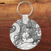 Mermaid Hair von Terrell Dorfeo Schlüsselanhänger (Vorderseite)