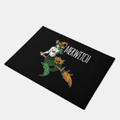 Mermaid Halloween Fußmatte (Schrägansicht)
