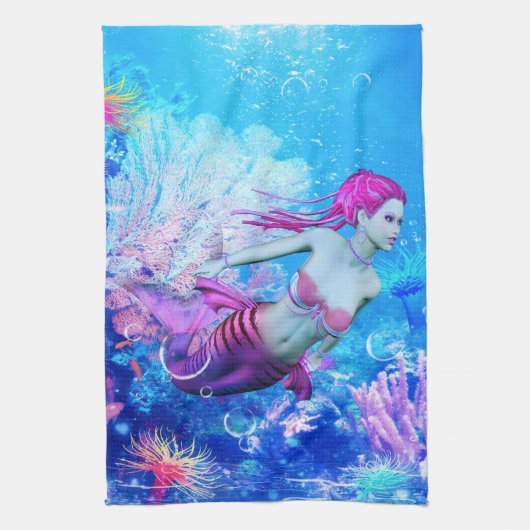 Mermaid Handtuch (Vertikal)