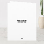 MERMAID HAPPY BIRTHDAY SCHÖNE MERMAID BIG CARD KARTE (Rückseite)